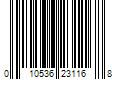 Barcode Image for UPC code 010536231168