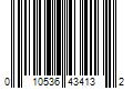 Barcode Image for UPC code 010536434132. Product Name: Putco Inc Putco 403413 Tailgate Trim