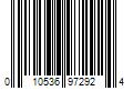 Barcode Image for UPC code 010536972924. Product Name: Putco 97292 Fender Trim For GMC Sierra 1500  Polished Full design