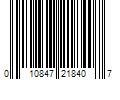Barcode Image for UPC code 010847218407. Product Name: Bohning Blazer Vane  Kiwi  Pack of 100  Green