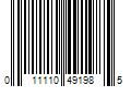 Barcode Image for UPC code 011110491985. Product Name: 