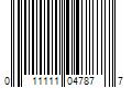 Barcode Image for UPC code 011111047877. Product Name: Dove Deep Moisture Renewing Body Wash 30.6 Fluid Ounce (Pack of 2)