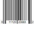 Barcode Image for UPC code 011120208832