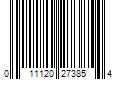 Barcode Image for UPC code 011120273854. Product Name: BISSELL Powerlifter Turbo Cordless Stick Vacuum 3789X
