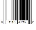 Barcode Image for UPC code 011179492152