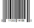 Barcode Image for UPC code 011300141560