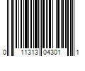 Barcode Image for UPC code 011313043011. Product Name: Fantasia Liquid Mousse Spritz - Firm Hold 10 oz