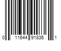 Barcode Image for UPC code 011644918361. Product Name: All-Clad D3 Stainless Steel 3 Qt. Universal Pan - Silver