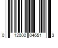 Barcode Image for UPC code 012000046513. Product Name: Starbucks Refreshers Sparkling Juice Blend  Peach Passion Fruit With Coconut Water  12 oz Can