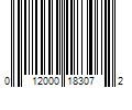 Barcode Image for UPC code 012000183072. Product Name: Pepsi 10-Pack 7.5 oz Zero Sugar Mini Cans