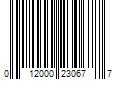 Barcode Image for UPC code 012000230677. Product Name: Pepsi-Cola US bubly burst Sparkling Water Beverage  Tropical Punch  16.9 fl oz Bottle
