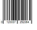 Barcode Image for UPC code 0120037252064