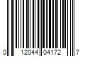 Barcode Image for UPC code 012044041727