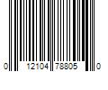 Barcode Image for UPC code 012104788050