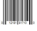 Barcode Image for UPC code 012181817100. Product Name: Water-Tite Adjustable 3 N 1 Galvanized Steel Base Roof Flashing