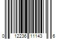 Barcode Image for UPC code 012236111436
