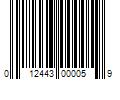 Barcode Image for UPC code 012443000059. Product Name: Cuccio White Truffle Body Souffle Jar - Moringa and Patchouli  8 oz Body Cream