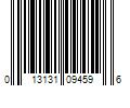 Barcode Image for UPC code 013131094596