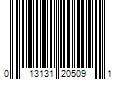 Barcode Image for UPC code 013131205091