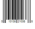 Barcode Image for UPC code 013138210388