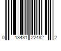 Barcode Image for UPC code 013431224822. Product Name: 0.22 Genius Loves Company (CD) (Digi-Pak)