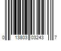 Barcode Image for UPC code 013803032437