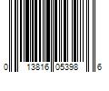 Barcode Image for UPC code 013816053986