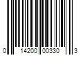 Barcode Image for UPC code 014200003303