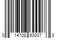 Barcode Image for UPC code 014708600073. Product Name: MunchkinÂ® Elite Seatâ„¢ Guardian Child Car Seat Protector  Gray  Unisex