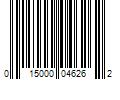 Barcode Image for UPC code 015000046262