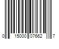 Barcode Image for UPC code 015000076627. Product Name: Nestle Usa Gerber 2nd Foods Natural for Baby WonderFoods Baby Food  Bananas Apple Pear  4 oz Tubs (16 Pack)