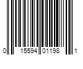 Barcode Image for UPC code 015594011981. Product Name: Biofilm  Inc Astroglide X Silicone Spray â€˜n Glide  Personal Lubricant  4.6 oz