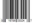 Barcode Image for UPC code 015789030247. Product Name: P-Line C21F-8 C21 Copolymer Fishing Line 8Lb 300yd Filler Clear