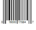 Barcode Image for UPC code 016000178847. Product Name: GENERAL MILLS SALES INC. Fruit by the Foot Variety Pack 48 Count