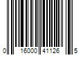 Barcode Image for UPC code 016000411265