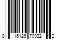 Barcode Image for UPC code 016126709222