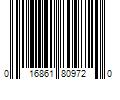 Barcode Image for UPC code 016861809720. Product Name: 