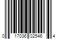 Barcode Image for UPC code 017036025464