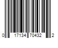 Barcode Image for UPC code 017134704322