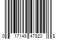 Barcode Image for UPC code 017149479208
