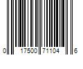 Barcode Image for UPC code 017500711046. Product Name: Trapp Fragrances No. 04 Orange Vanilla 2 Oz. Scented Votive Candle