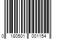 Barcode Image for UPC code 0180501001154
