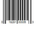 Barcode Image for UPC code 018281000053