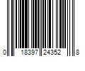 Barcode Image for UPC code 018397243528. Product Name: Budge All-Seasons Tan Polypropylene Sofa Patio Furniture Cover | P3W02SF1