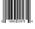 Barcode Image for UPC code 018653005754