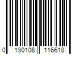 Barcode Image for UPC code 0190108116618. Product Name: Sanuk Yoga Spree 4 Flip Flop in Black at Nordstrom Rack, Size 6