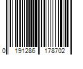 Barcode Image for UPC code 0191286178702. Product Name: QALO Men's Step Edge Silicone Ring, Size 10, Polished Black