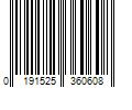 Barcode Image for UPC code 0191525360608