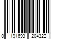 Barcode Image for UPC code 0191693204322