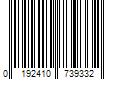 Barcode Image for UPC code 0192410739332. Product Name: Teva Hurricane XLT 2 Sandal - Toddlers' Belay Sodalite Blue, 10.0
